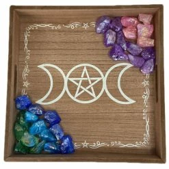 GOTHIC GIFTS Triple Moon | DECOR TRAY