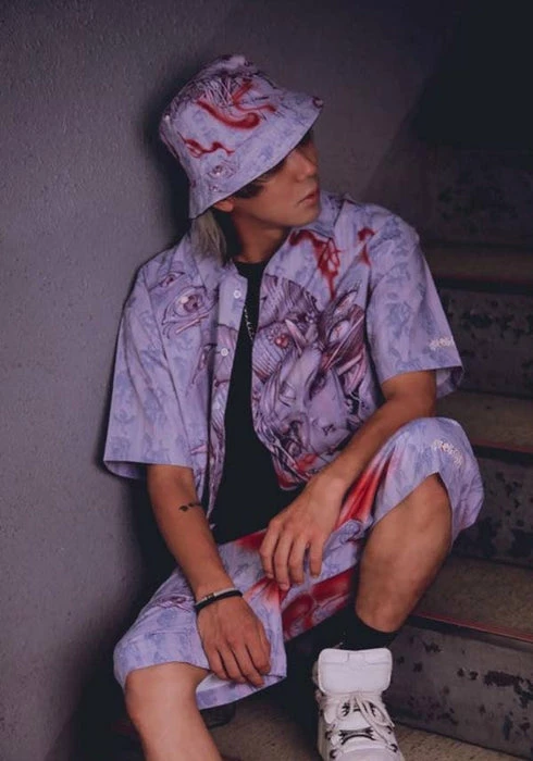 INVASION CLUB Namakubi | REVERSIBLE BUCKET HAT* - Image 3