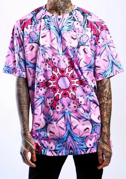 INVASION CLUB Mandala All Over Print | T-SHIRT* - Image 6