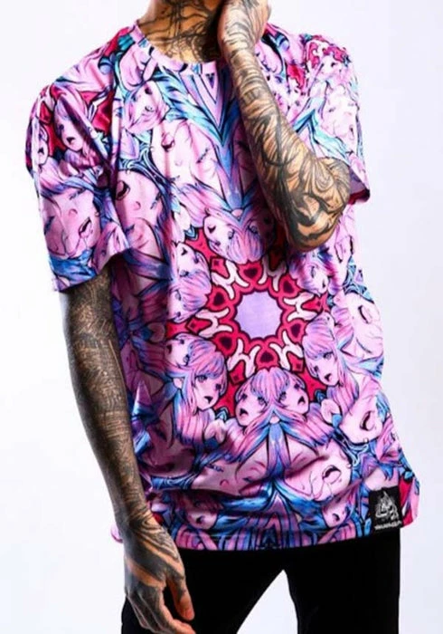 INVASION CLUB Mandala All Over Print | T-SHIRT* - Image 2