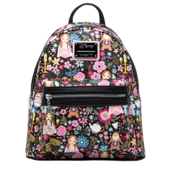 LOUNGEFLY Beauty And The Beast: Belle Floral | MINI BACKPACK