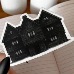 GHOSTS OF OCTOBER Salem Witch House | STICKER