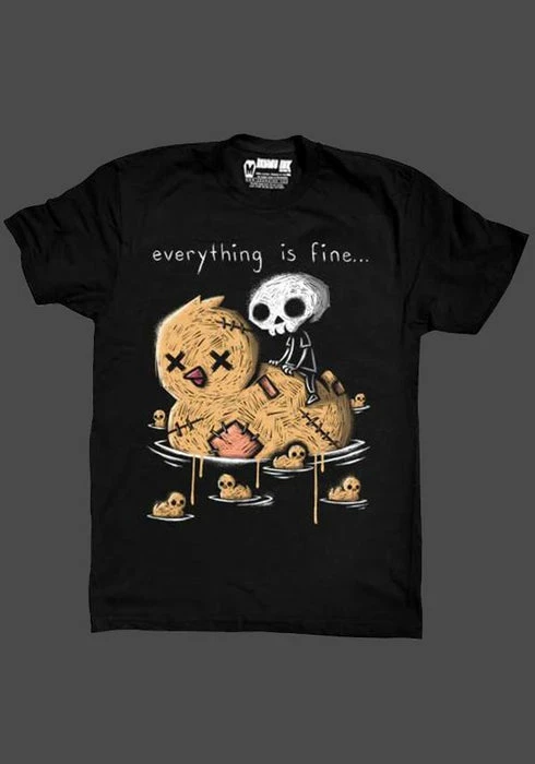 AKUMU INK Everything Is Fine | T-SHIRT - Image 2