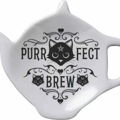 ALCHEMY GOTHIC Purrfect Brew | TEABAG DISH
