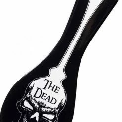 ALCHEMY GOTHIC The Dead Don't Stir | CERAMIC SPOON REST