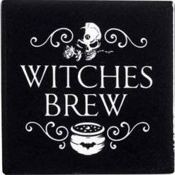 ALCHEMY GOTHIC Witches Brew | CERAMIC COASTER