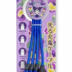 SANRIO Kuromi Glow | MULTI CHARGING CABLE