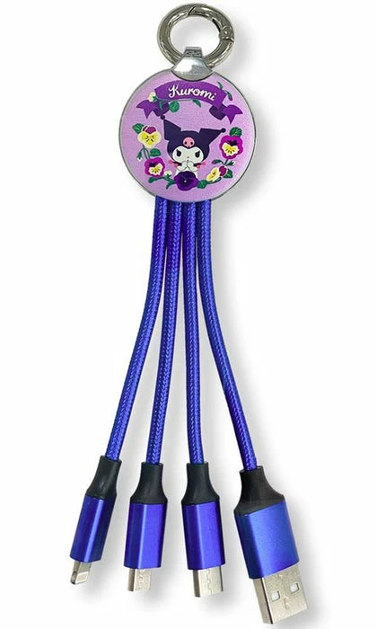 SANRIO Kuromi Glow | MULTI CHARGING CABLE - Image 3