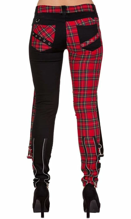 BANNED ALTERNATIVE Jetsetter Tartan | JEANS* - Image 2