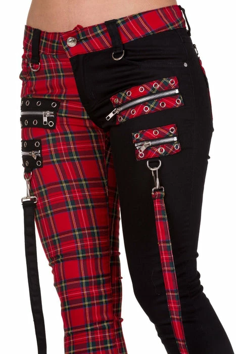 BANNED ALTERNATIVE Jetsetter Tartan | JEANS* - Image 3