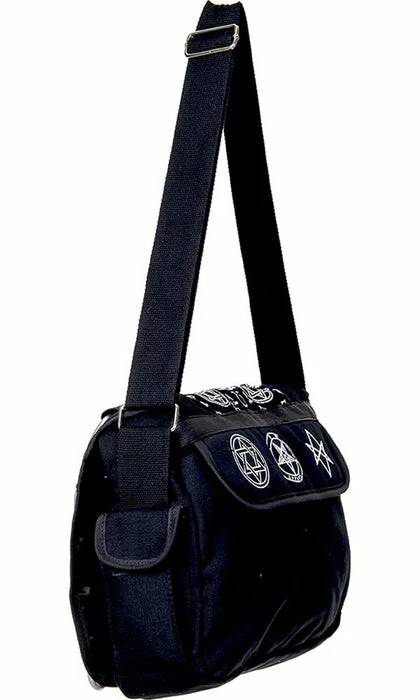 BANNED ALTERNATIVE Pentagram | MESSENGER BAG - Image 2