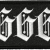 BLACKCRAFT 666 | EMBROIDERED PATCH