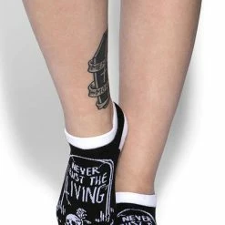 BLACKCRAFT Never Trust The Living | ANKLE SOCKS [3 Pack]*