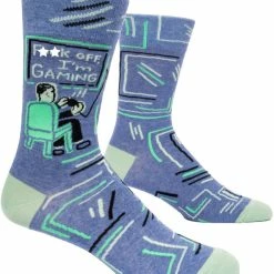 BLUE Q Fu** Off, I'm Gaming | CREW SOCKS