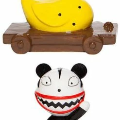 COLLECTABLES Scary Teddy & Killer Duck | SALT & PEPPER SHAKER SET