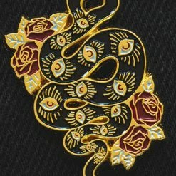 ECTOGASM Two Headed Snake | ENAMEL PIN