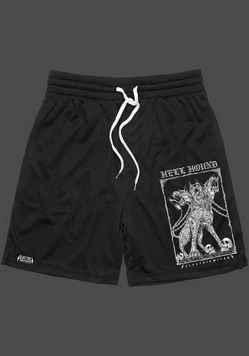 ELECTRIC WITCH Hell Hound | GYM SHORTS - Image 2