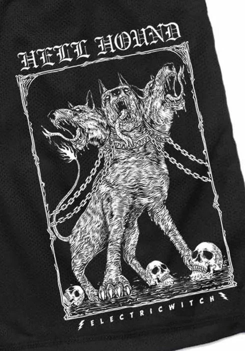 ELECTRIC WITCH Hell Hound | GYM SHORTS - Image 3
