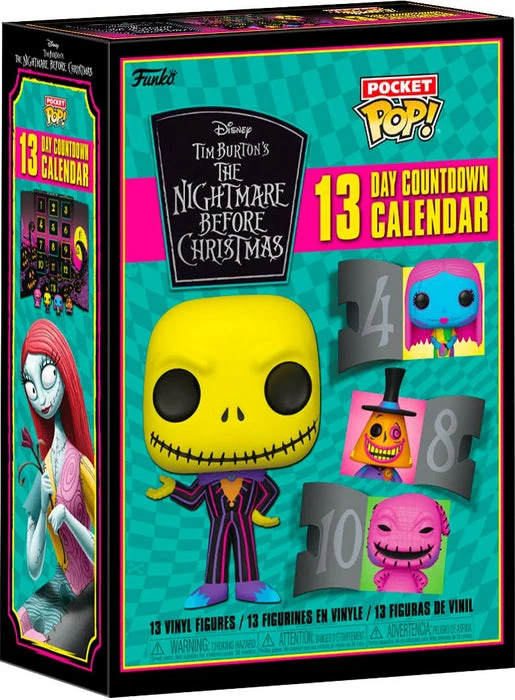 FUNKO The Nightmare Before Christmas: 13 Day Black Light | COUNTDOWN CALENDAR