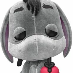 FUNKO Winnie The Pooh: Eeyore With Heart Flocked US Exclusive | POP! VINYL [RS]