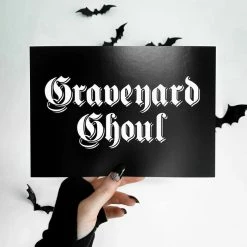 GHOSTS OF OCTOBER Graveyard Ghoul [A5] | PRINT