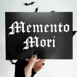 GHOSTS OF OCTOBER Memento Mori [A5] | PRINT