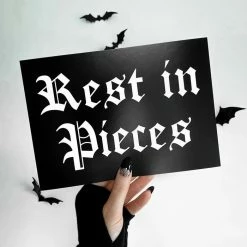 GHOSTS OF OCTOBER Rest In Pieces [A5] | PRINT