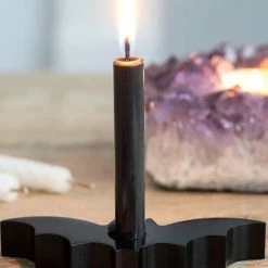 GOTHIC GIFTS Bat | SPELL CANDLE HOLDER`