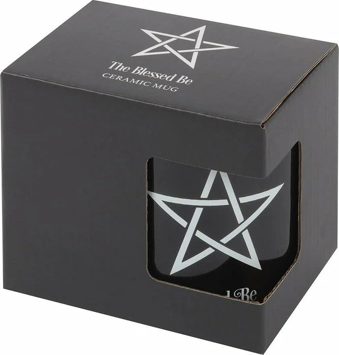 GOTHIC GIFTS Blessed Be Pentagram | MUG - Image 3