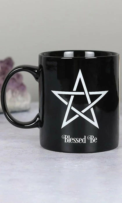 GOTHIC GIFTS Blessed Be Pentagram | MUG