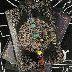 GOTHIC GIFTS Chakra | LEATHER JOURNAL*