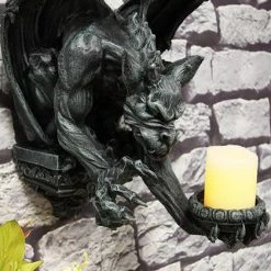 GOTHIC GIFTS Gargoyle | WALL CANDLEHOLDER