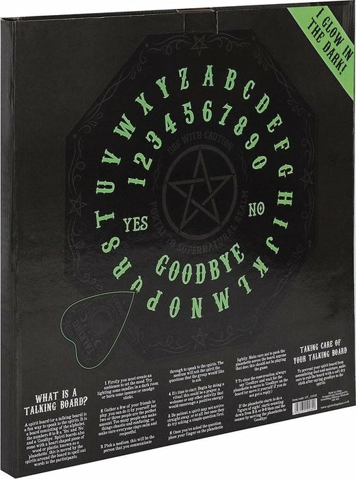 GOTHIC GIFTS Glow In The Dark Octagon | SPIRIT BOARD - Image 3