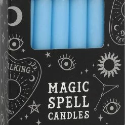 MAGIC SPELL CANDLES Light Blue Peace Spell | CANDLES [PACK OF 12]
