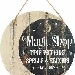 GOTHIC GIFTS Magic Shop | HANGING SIGN