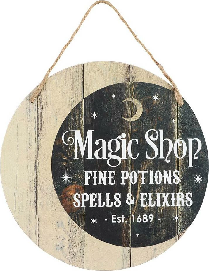GOTHIC GIFTS Magic Shop | HANGING SIGN