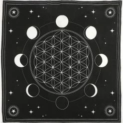 GOTHIC GIFTS Moon Phase | ALTAR CLOTH