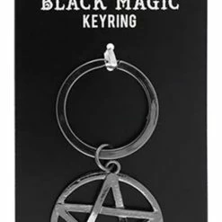 GOTHIC GIFTS Pentagram | BLACK MAGIC KEYRING