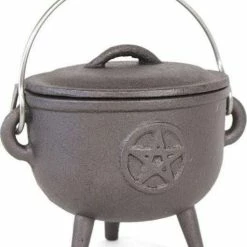 GOTHIC GIFTS Pentagram Cast Iron | CAULDRON