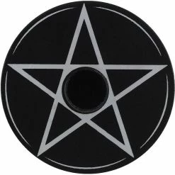 GOTHIC GIFTS Pentagram Spell | CANDLE HOLDER
