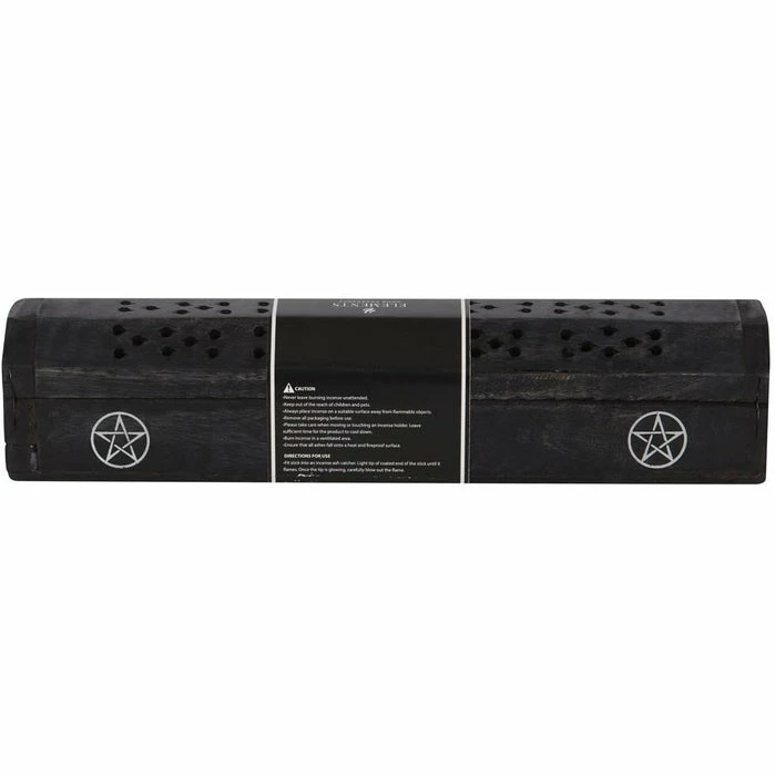 GOTHIC GIFTS Pentagram Wooden Black Pepper | INCENSE BOX SET - Image 4