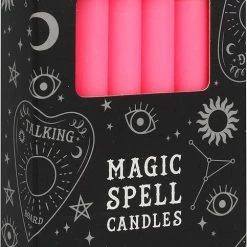 MAGIC SPELL CANDLES Pink Friendship Spell | CANDLES [PACK OF 12]
