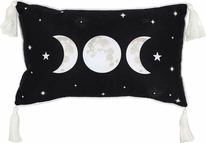 GOTHIC GIFTS Rectangular Triple Moon | CUSHION