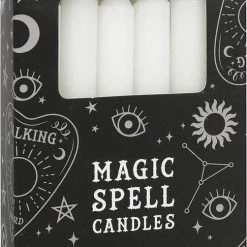MAGIC SPELL CANDLES White Happiness Spell | CANDLES [PACK OF 12]