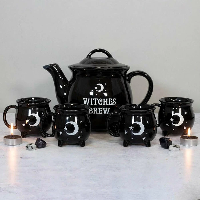 GOTHIC GIFTS Witches Brew | TEA SET
