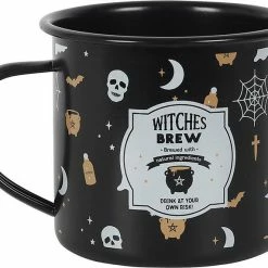 GOTHIC GIFTS Witches Brew | ENAMEL MUG*