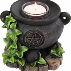 GOTHIC GIFTS Witches Cauldron | TEALIGHT CANDLE HOLDER