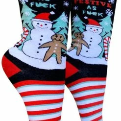 GROOVY THINGS Festive As F**k | CREW SOCKS