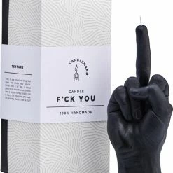 CANDLE HAND F*ck You [Black] | HAND GESTURE CANDLE