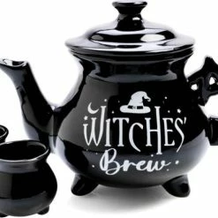 HOMEWARES Witches' Brew Cauldron | TEA SET